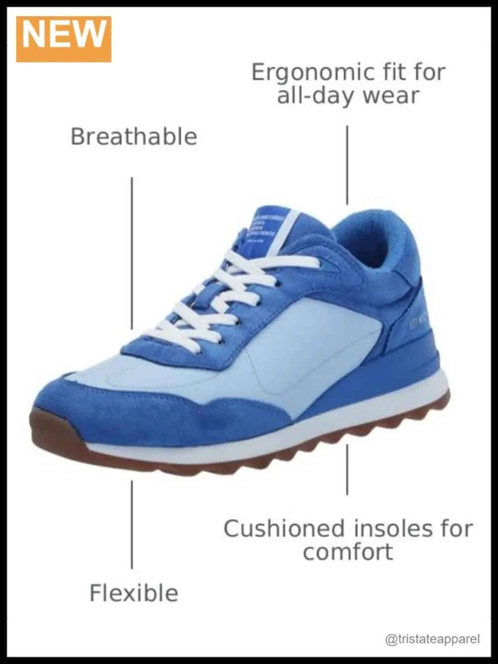 Anne Klein Women's Runner Sneaker Faux Leather Lace-Up Athletic Shoes